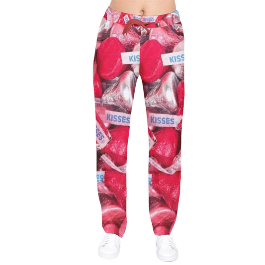 Sweet Kiss Velvet Sweat Pants