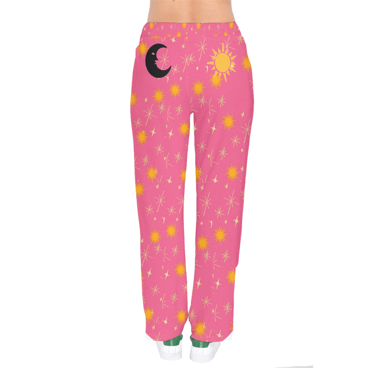 Pink Whimsy Velvet Tracksuit Pants