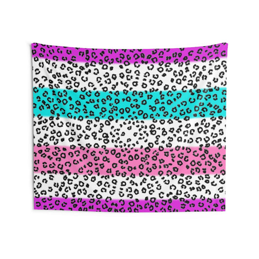 Intersexual Flag Cheetah Wall Tapestries