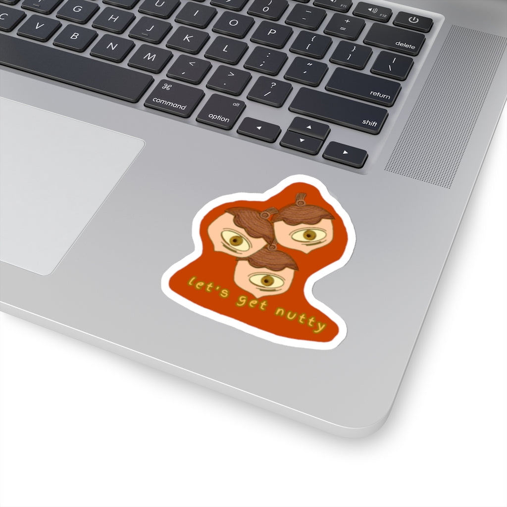 Let's Get Nutty - Kiss-Cut Stickers