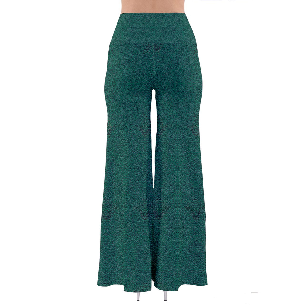 Green Cheeta So Vintage Palazzo Pants