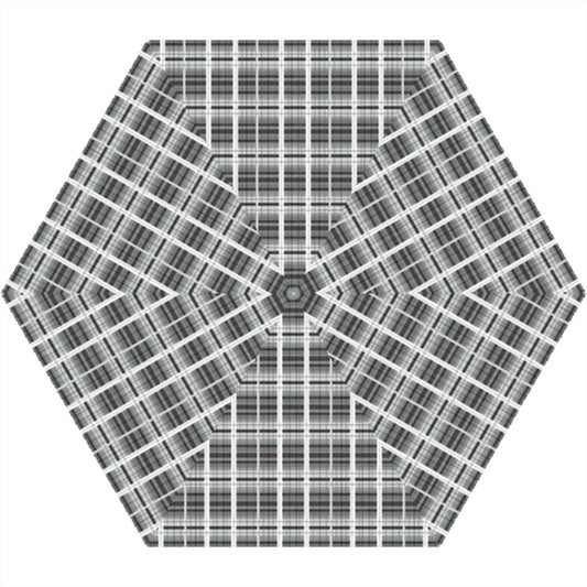 grey academia Mini Folding Umbrella