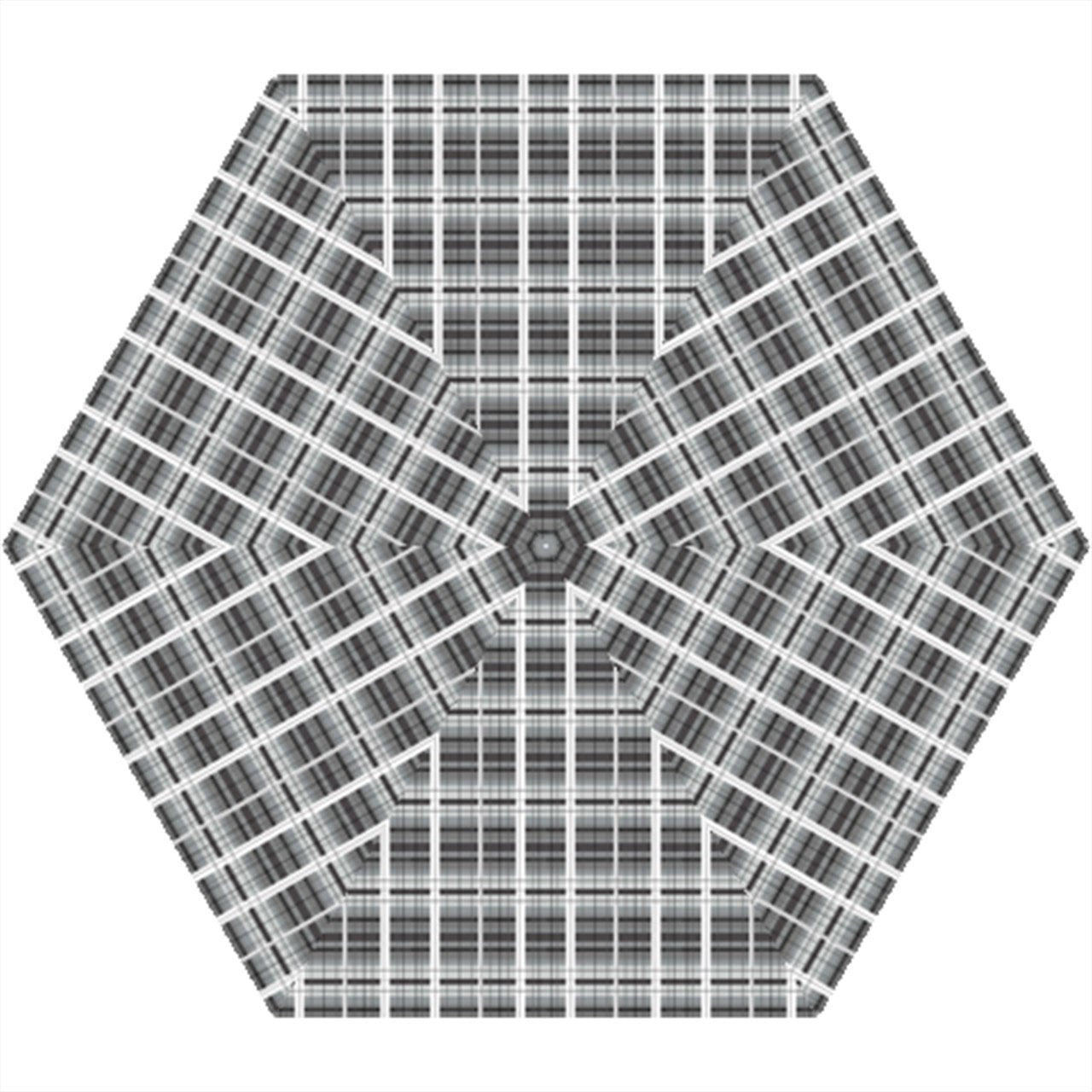 grey academia Mini Folding Umbrella