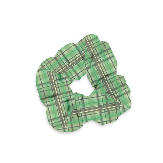 green academia Velvet Scrunchie