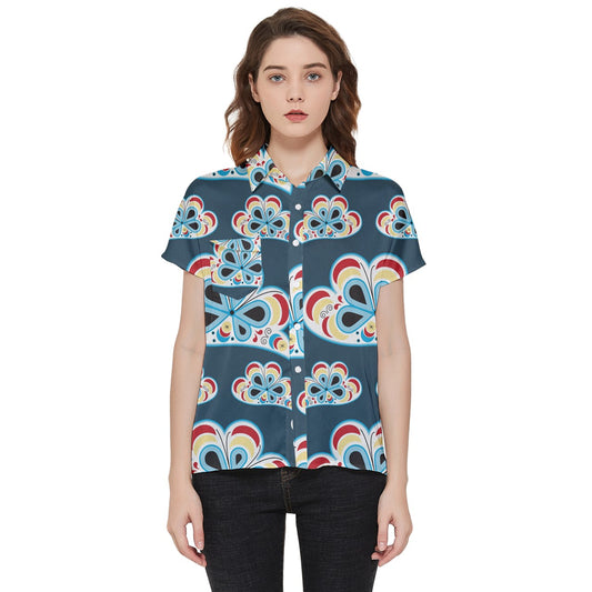 jammy clouds Short Sleeve Pocket Shirt