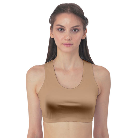 light medium mocha nude boi Bra