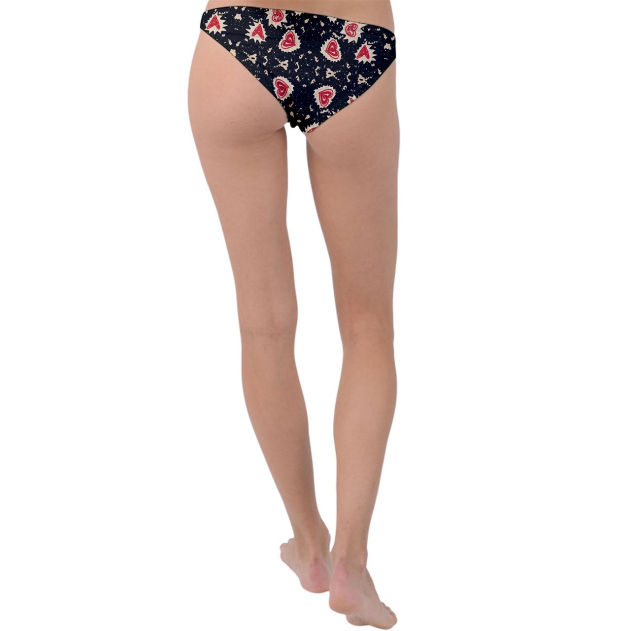 Paper Hearts Ring Detail Bikini Bottom
