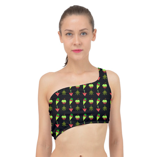 saturns substance Spliced Up Bikini Top