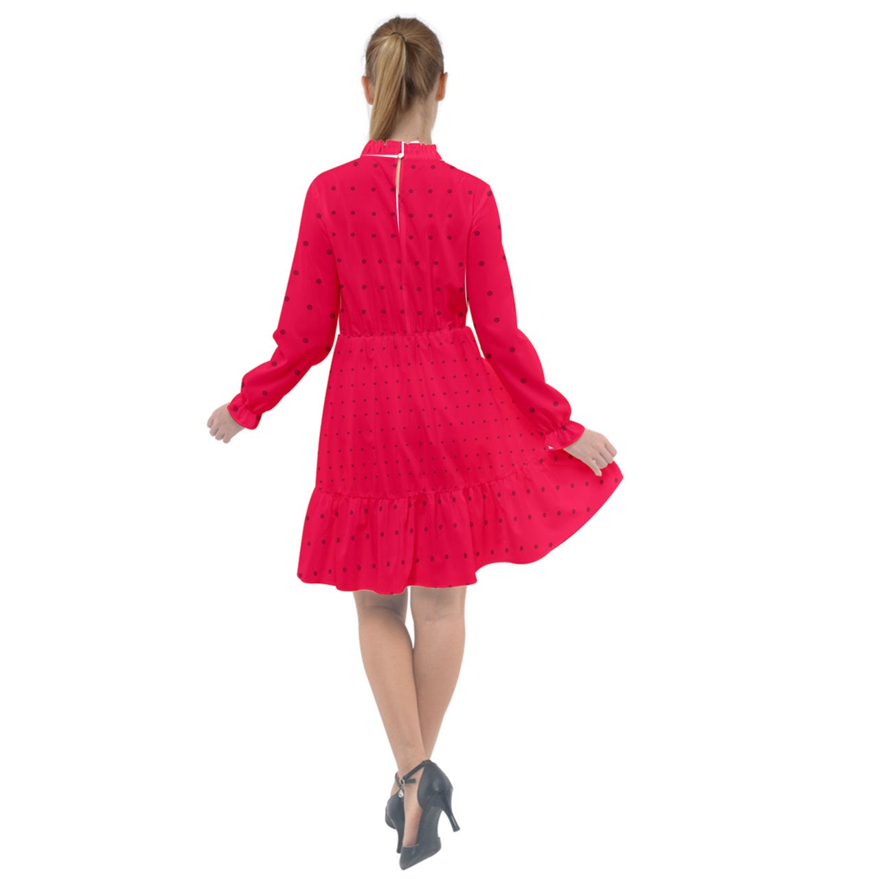 Strawberries Red Dress