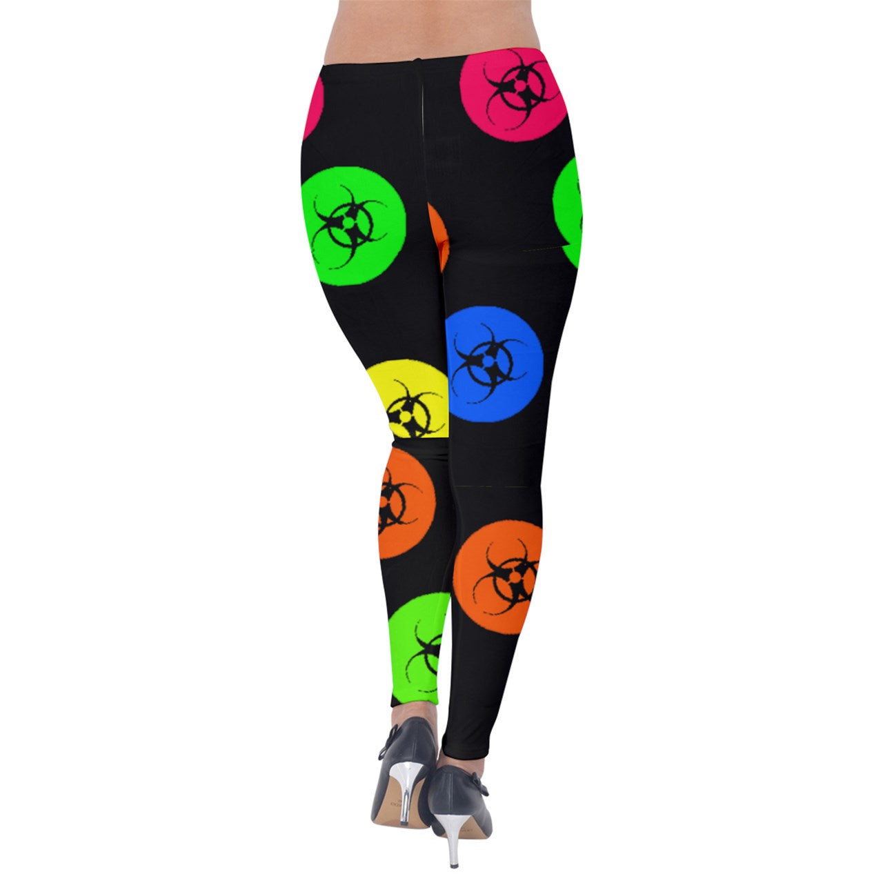 toxic clown spots Velvet Leggings