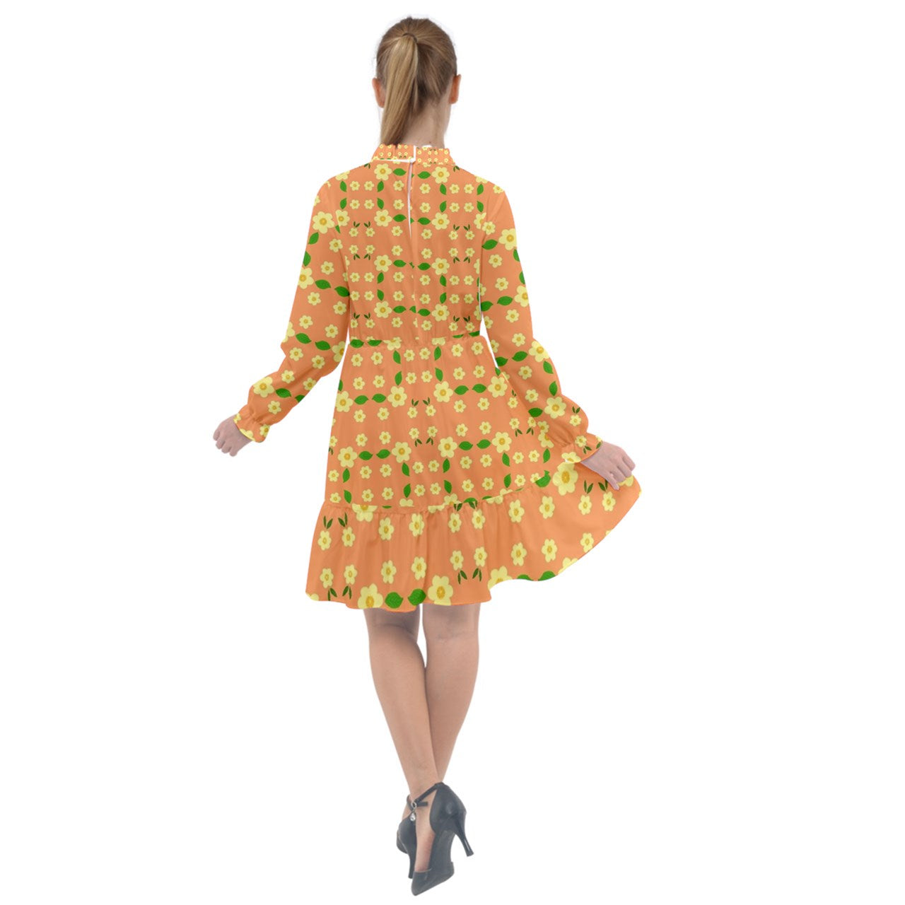 OB's Dress All Frills Chiffon Dress