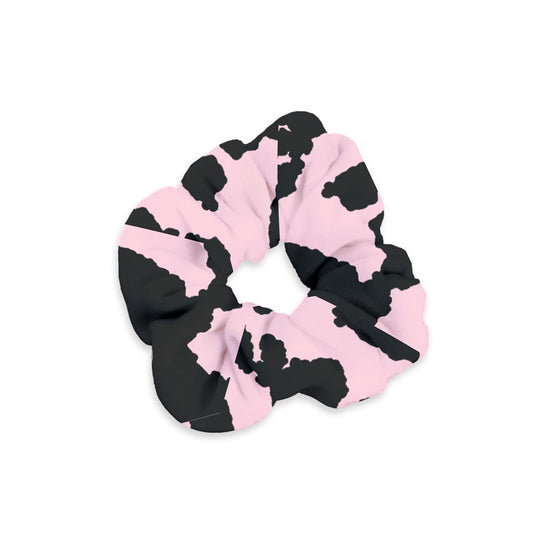 irl cowboi print strawberry Velvet Scrunchie