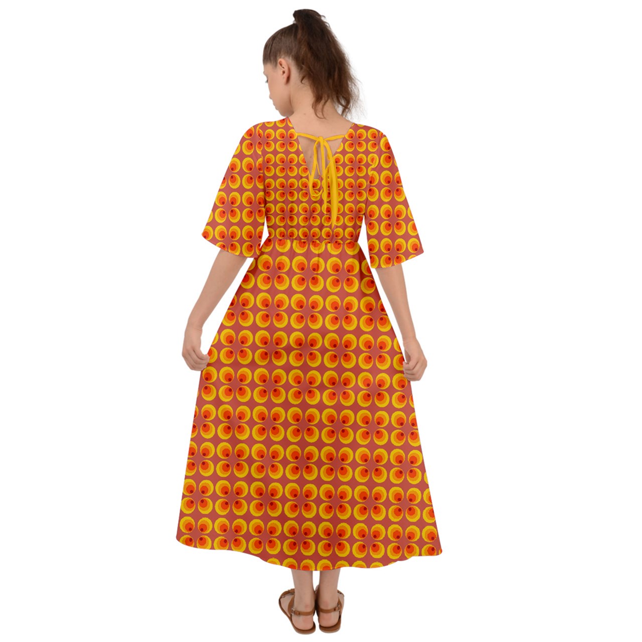 Wonky Peepers Boho Dress
