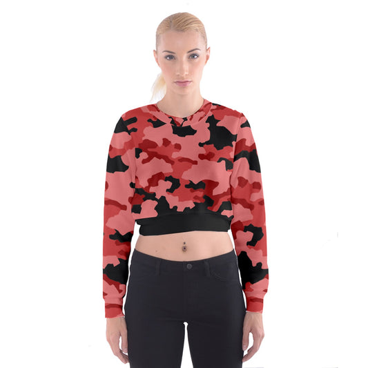 y2k Soldier Southern Cropped Sweatshirt