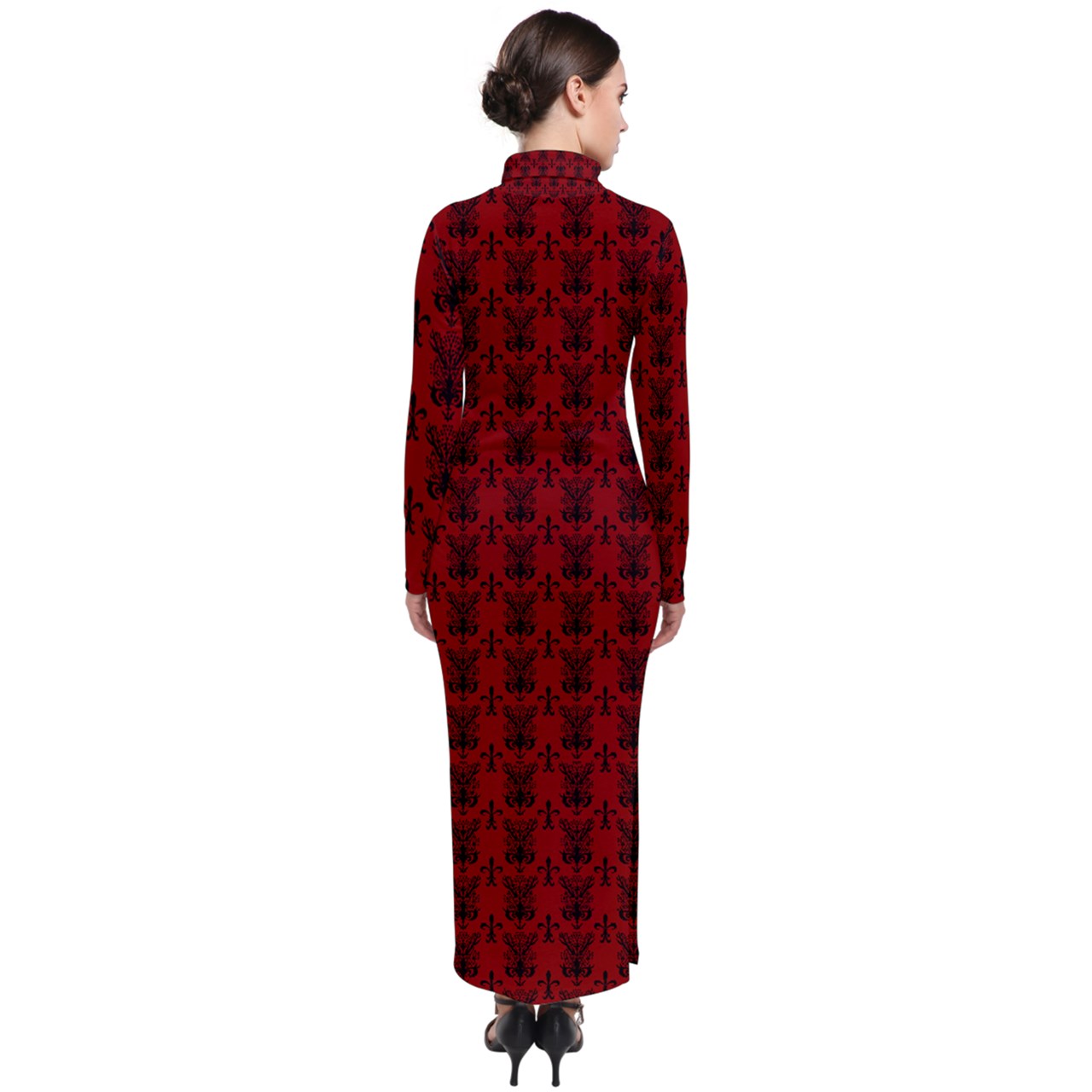 Vampweed Turtleneck Maxi Dress