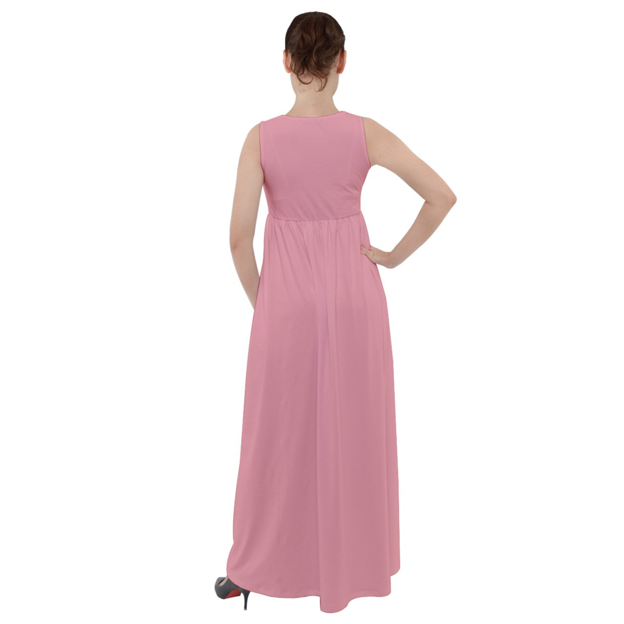 My Milkshake Empire Waist Velour Maxi Underdress