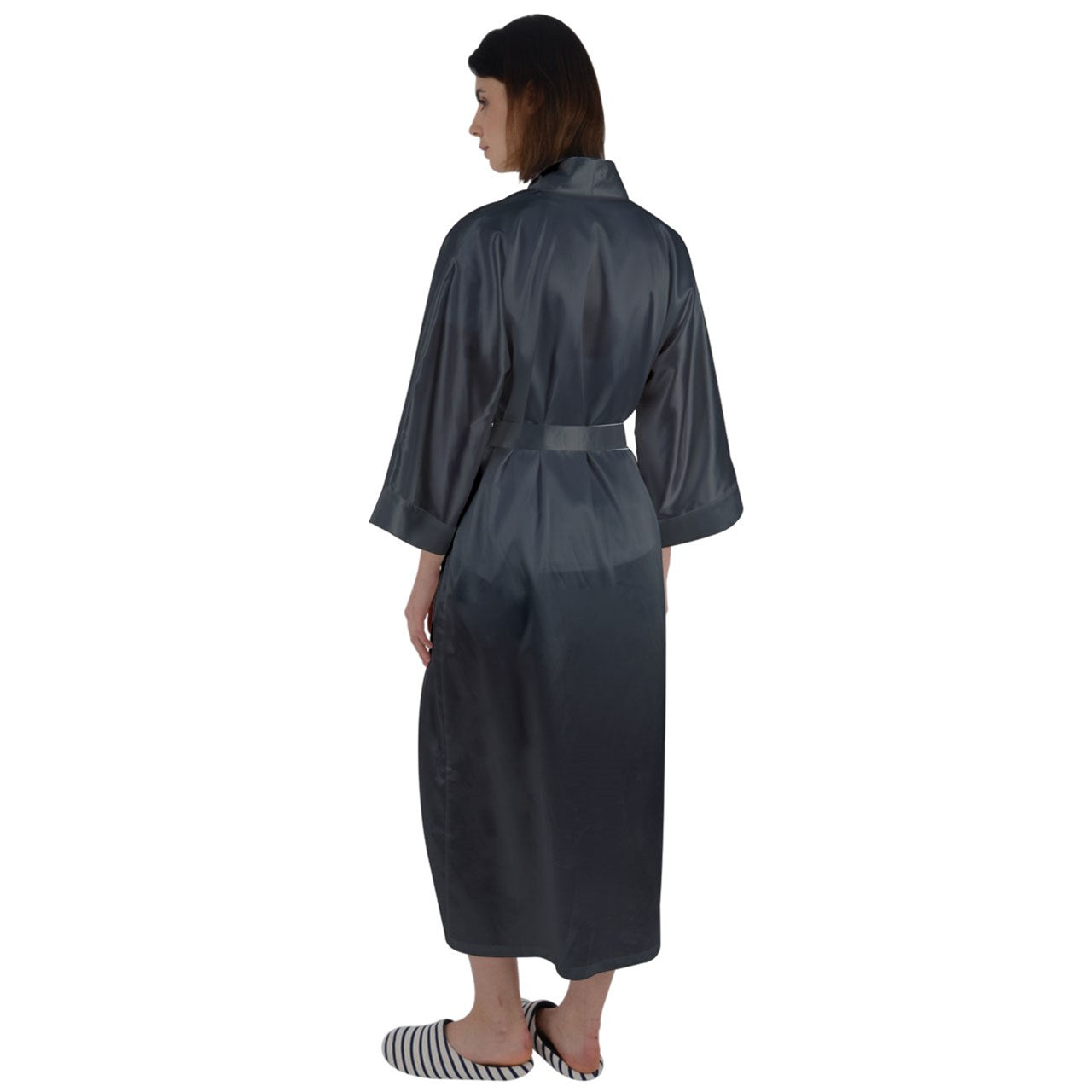 Pipe Ashe Maxi Satin Robe