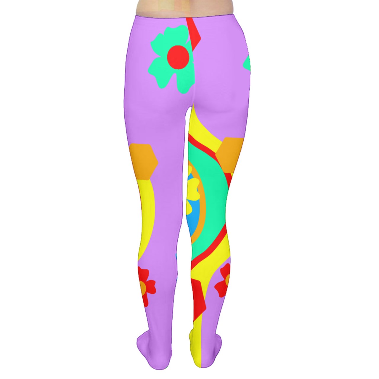 Rainbow Road Modblocks Tights
