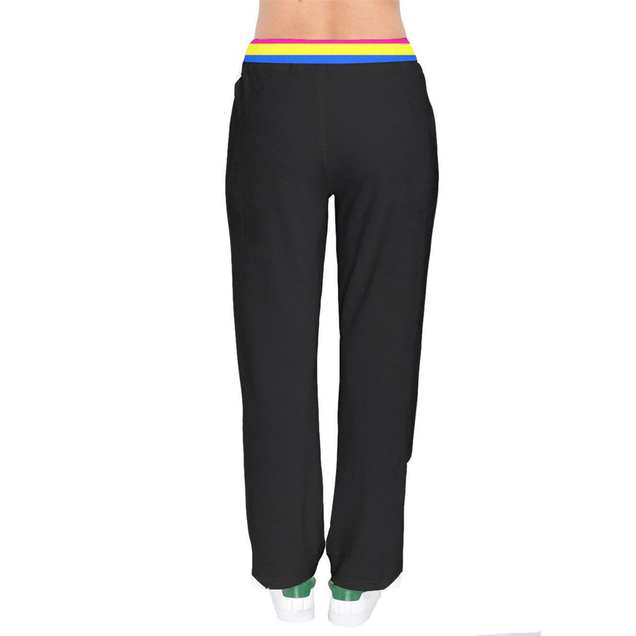 DL Panny Flag Heart Velvet Sweat Pants