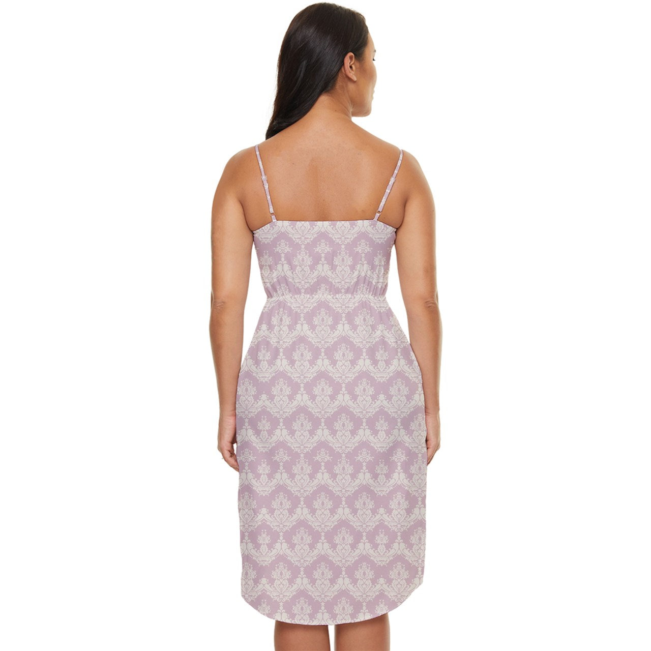 Blush Beauty Tulip Hem Mini Chiffon Dress