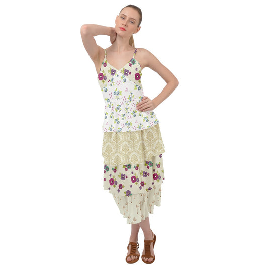 Cottagecore Lite Layered Bottom Dress