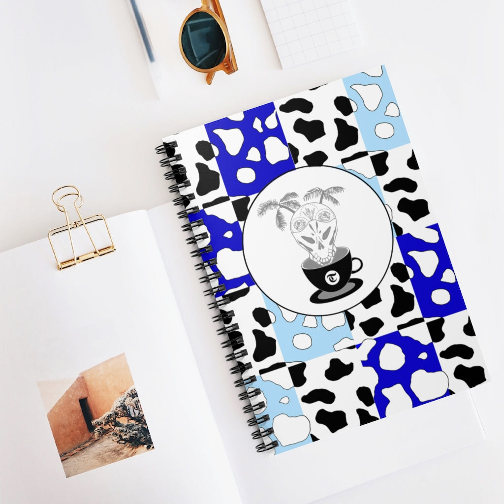 Cowboi Blue Spiral Notebook - Ruled Line