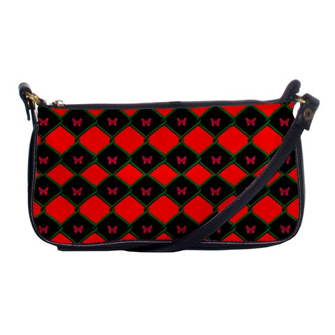 Cherry Butterfly Shoulder Clutch Bag