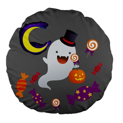 Sugar Rush Spook Large 18" Premium Flano Round Cushion