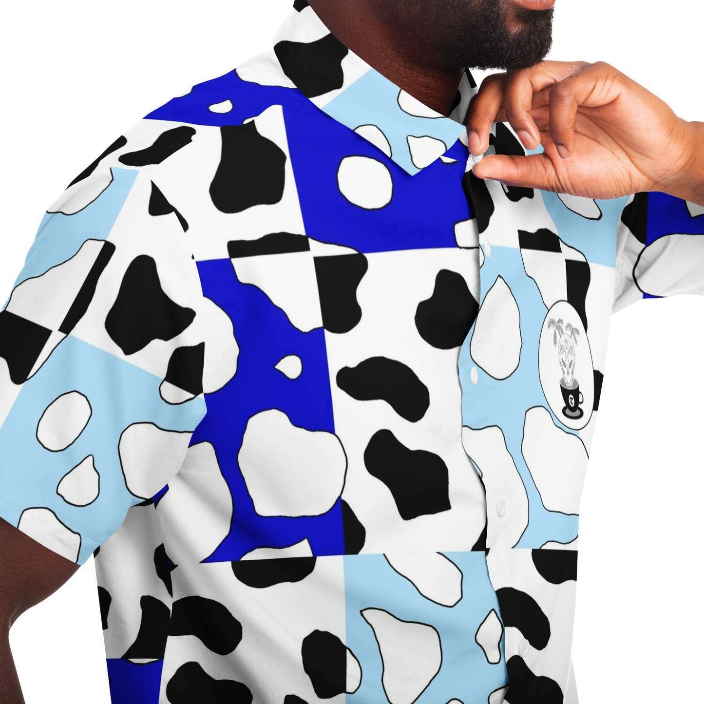 Blue cowbois Sophomore Sleeve Shirt