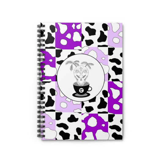 Cowboi Purple Spiral Notebook - Ruled Line