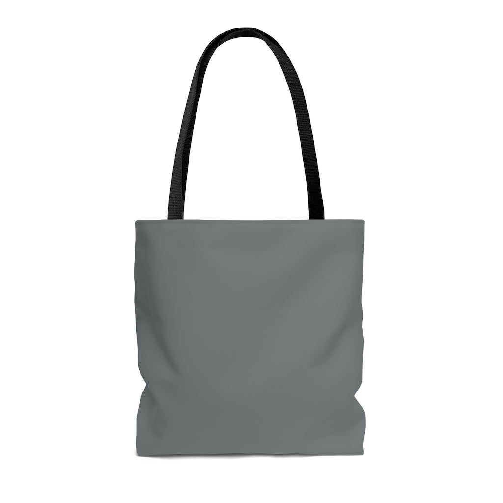 BLM All Seeing Eye Black Lined Tote Bag - Grey
