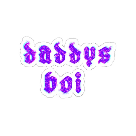 Daddys Boi Kiss-Cut Stickers
