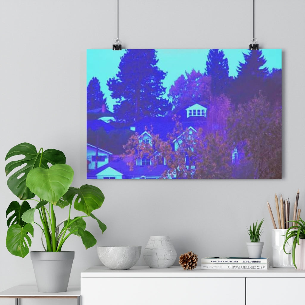 Winter From The East Window Giclée Art Print