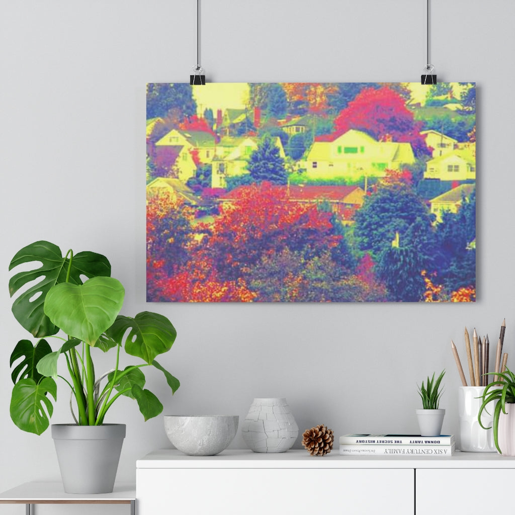 Autumn From The East Window Giclée Art Print