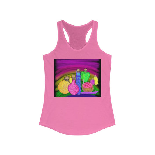 Crayon Potion Bottles Racerback Tank
