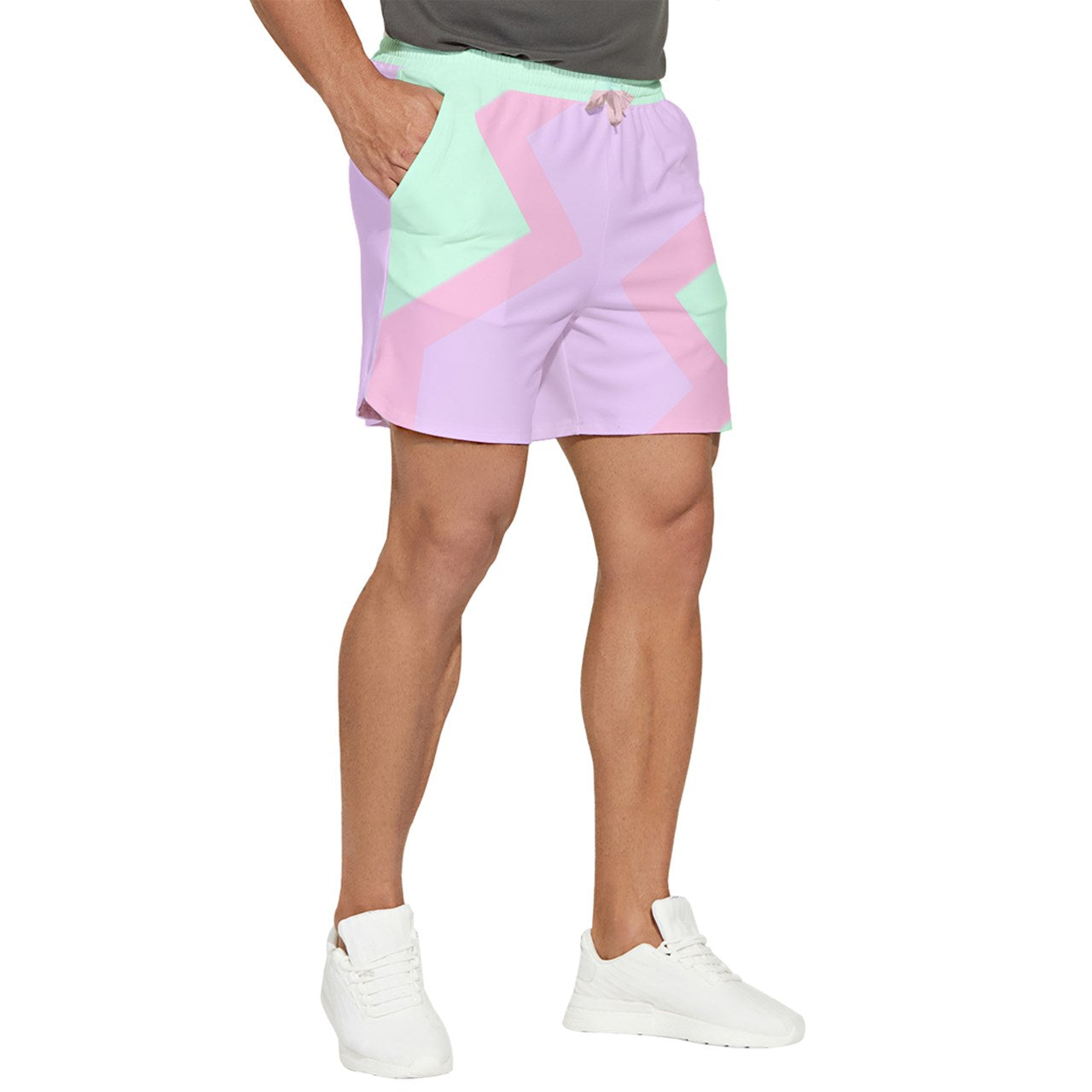 Lightning Block lite Runner Shorts