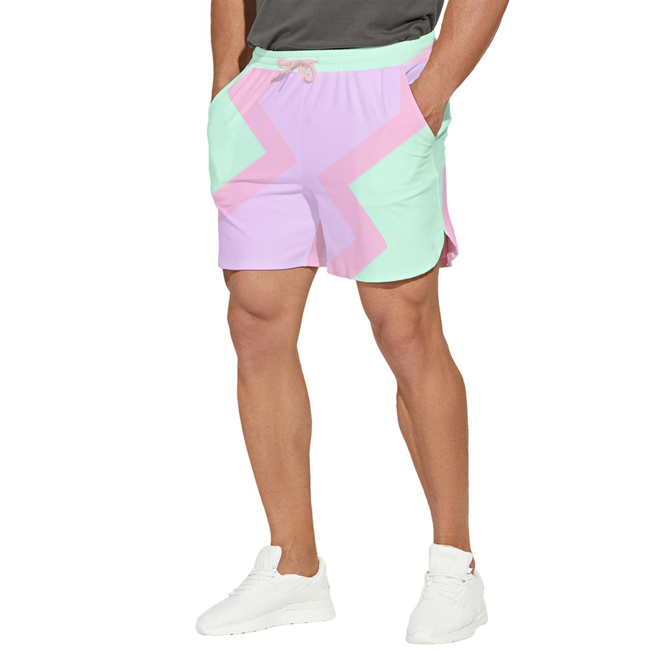 Lightning Block lite Runner Shorts