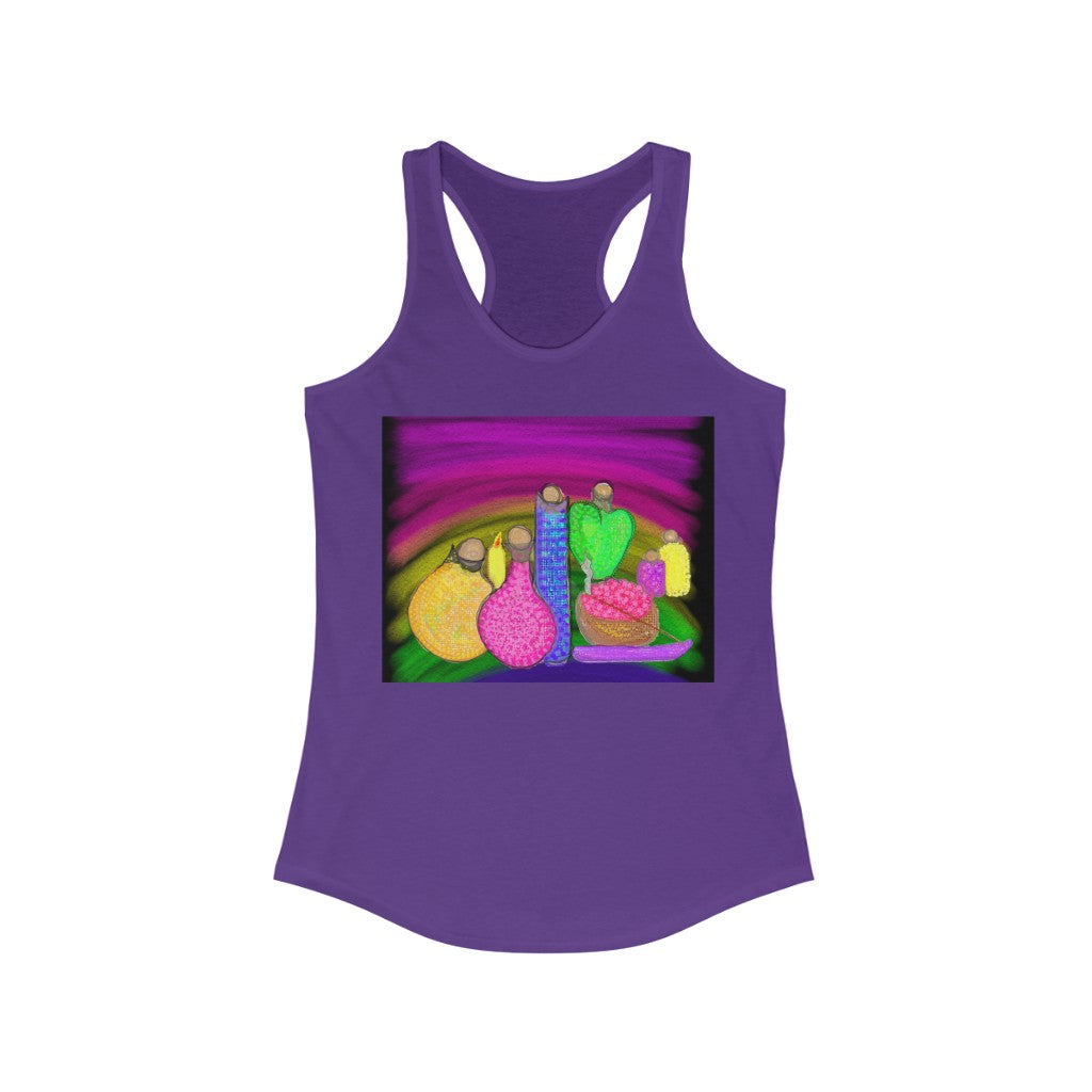 Crayon Potion Bottles Racerback Tank