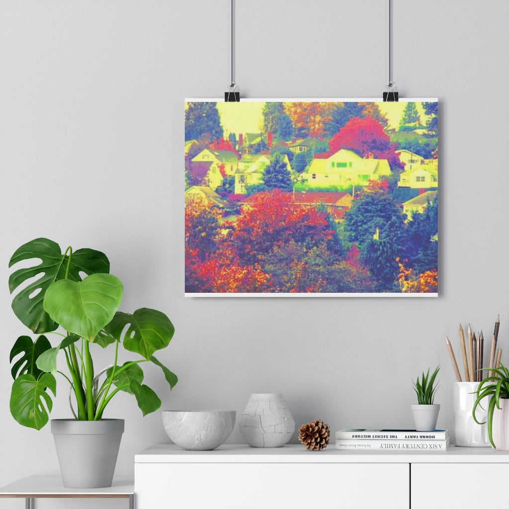 Autumn From The East Window Giclée Art Print