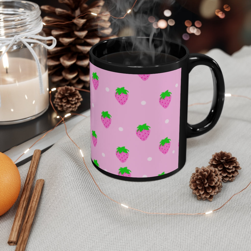 Strawberry's Pink mug 11oz