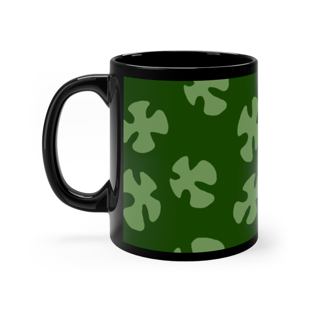 Green Beach Camo mug 11oz