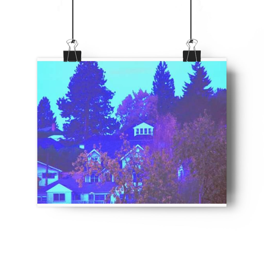 Winter From The East Window Giclée Art Print