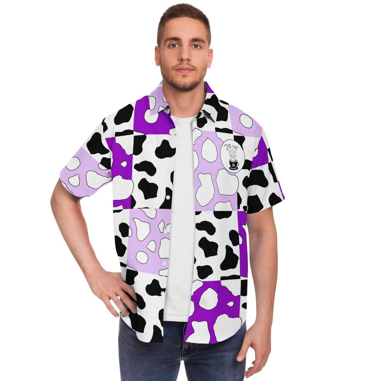 Purple Cowbois Sophomore Sleeve Shirt