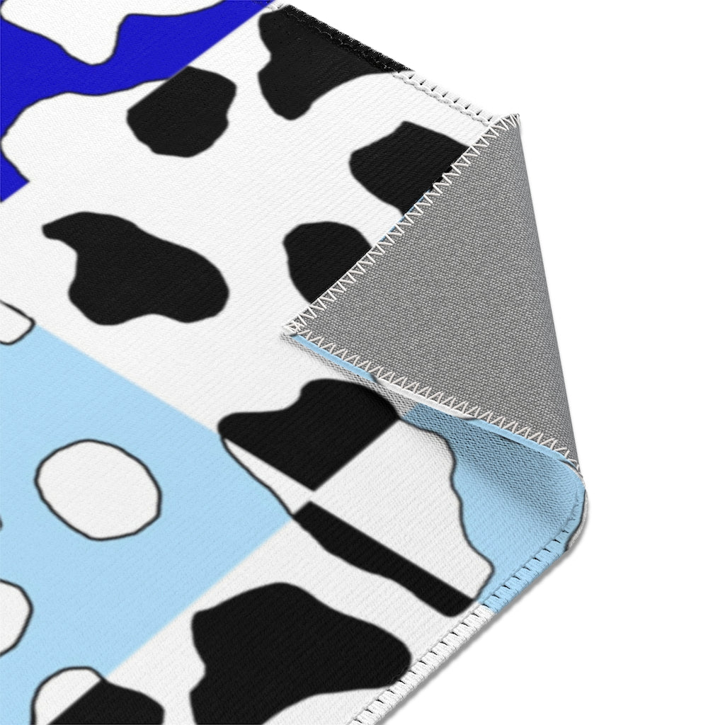 Cowboi Blue Area Rugs