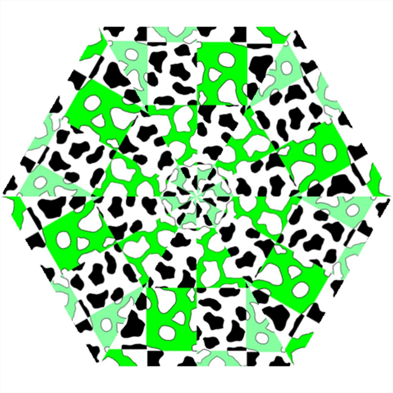 cowboi green Mini Folding Umbrella