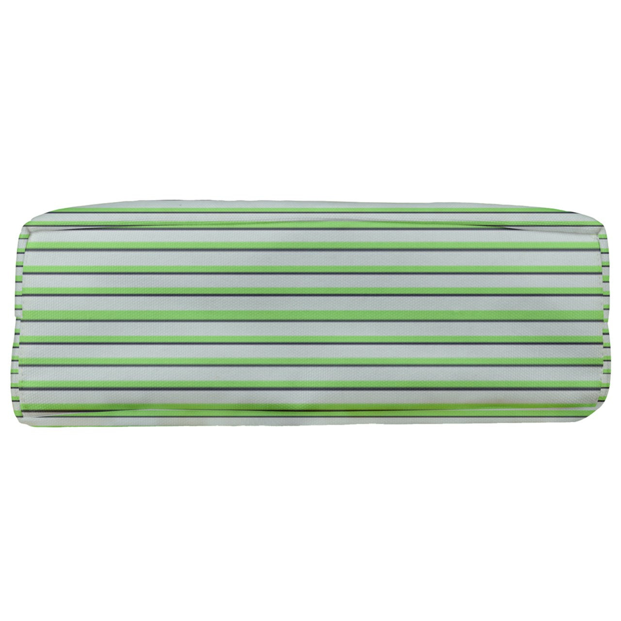 stem green stripes Full Print Rope Handle Tote (Large)