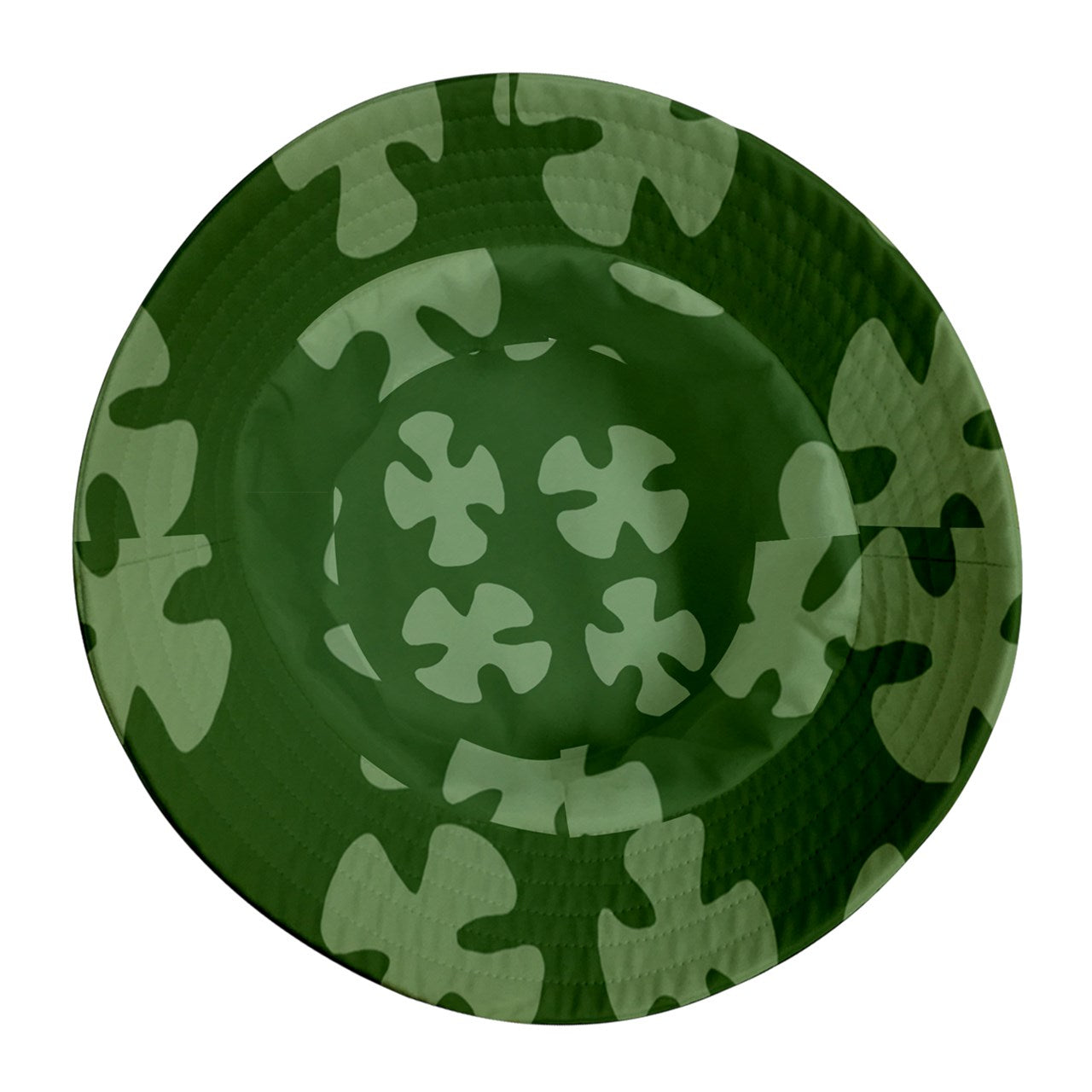 green beach camo Inside Out Bucket Hat