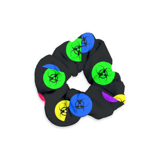 toxic clown spots Velvet Scrunchie