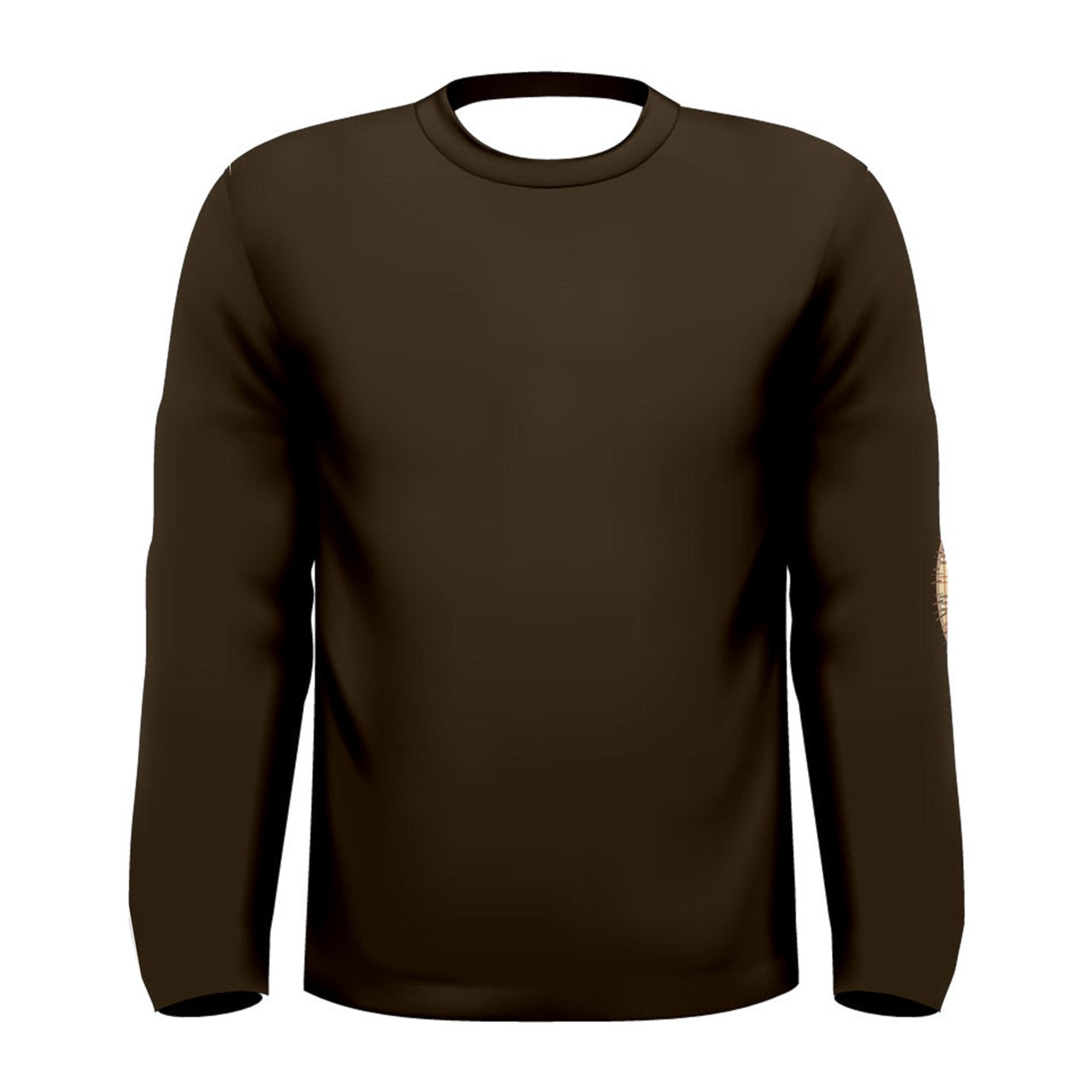 Chesnut Elbow Patch Long Sleeve Tee