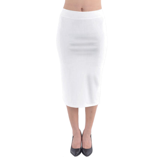 Fresh Paper Midi Pencil Skirt